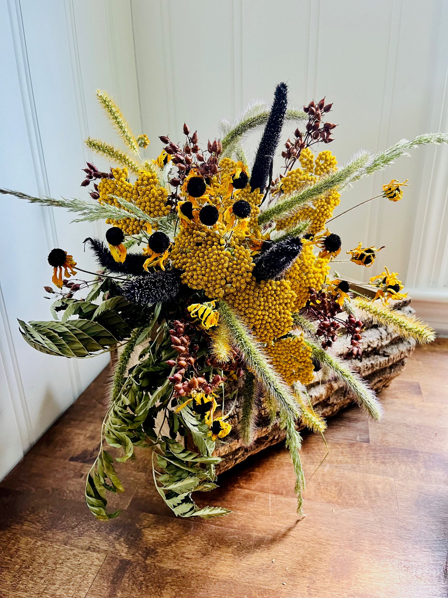 The Hannah - Dried Flower Bouquet - Fall Wedding