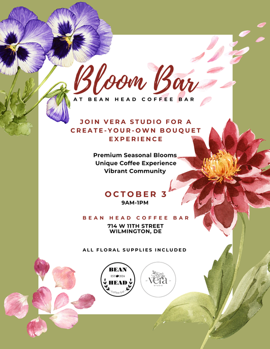 Bloom Bar - Vera Studio x Bean Head Coffee Bar
