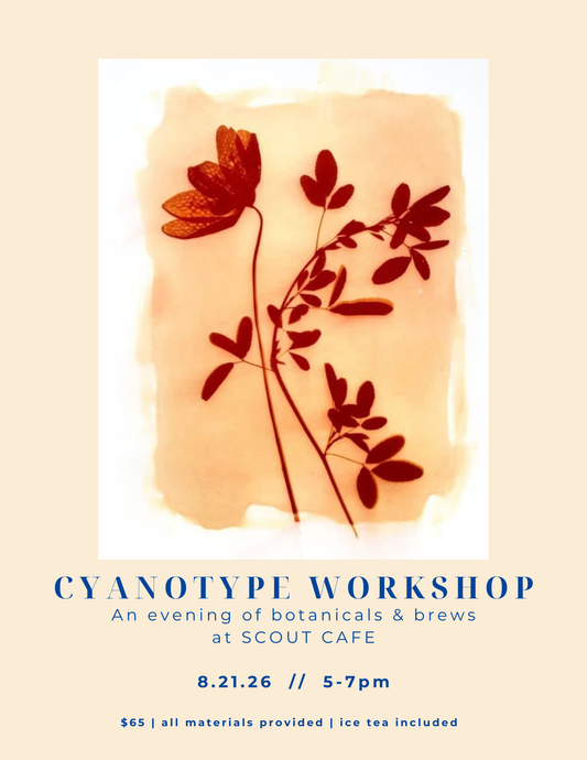 Cyanotype Workshop at Scout Cafe