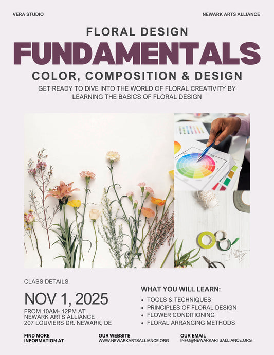 Floral Design Fundamentals: Color, composition and design