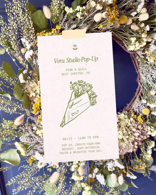 Vera Studio Pop Up at Pine + Quill, West Chester, PA