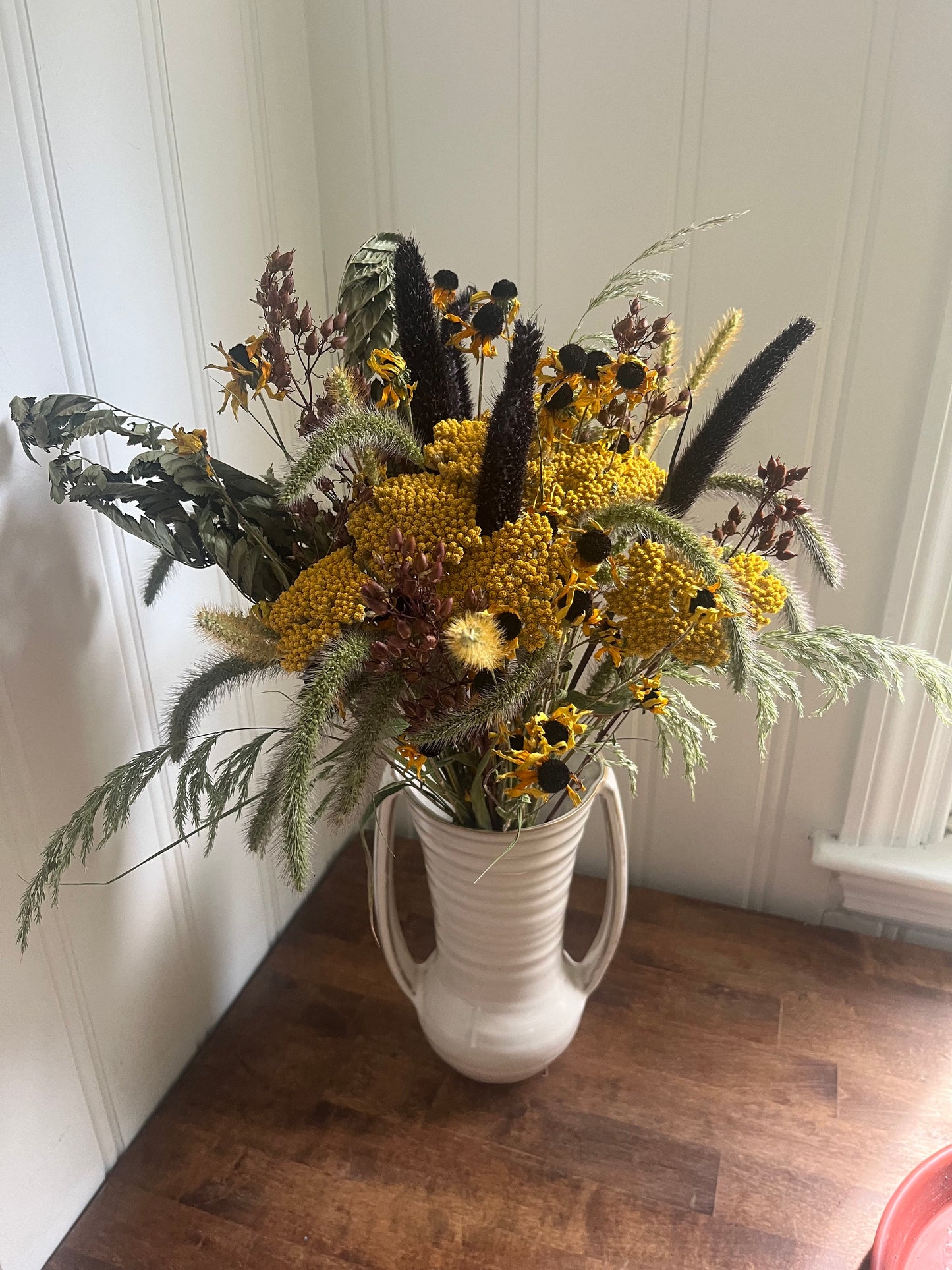 The Hannah - Dried Flower Bouquet - Fall Wedding
