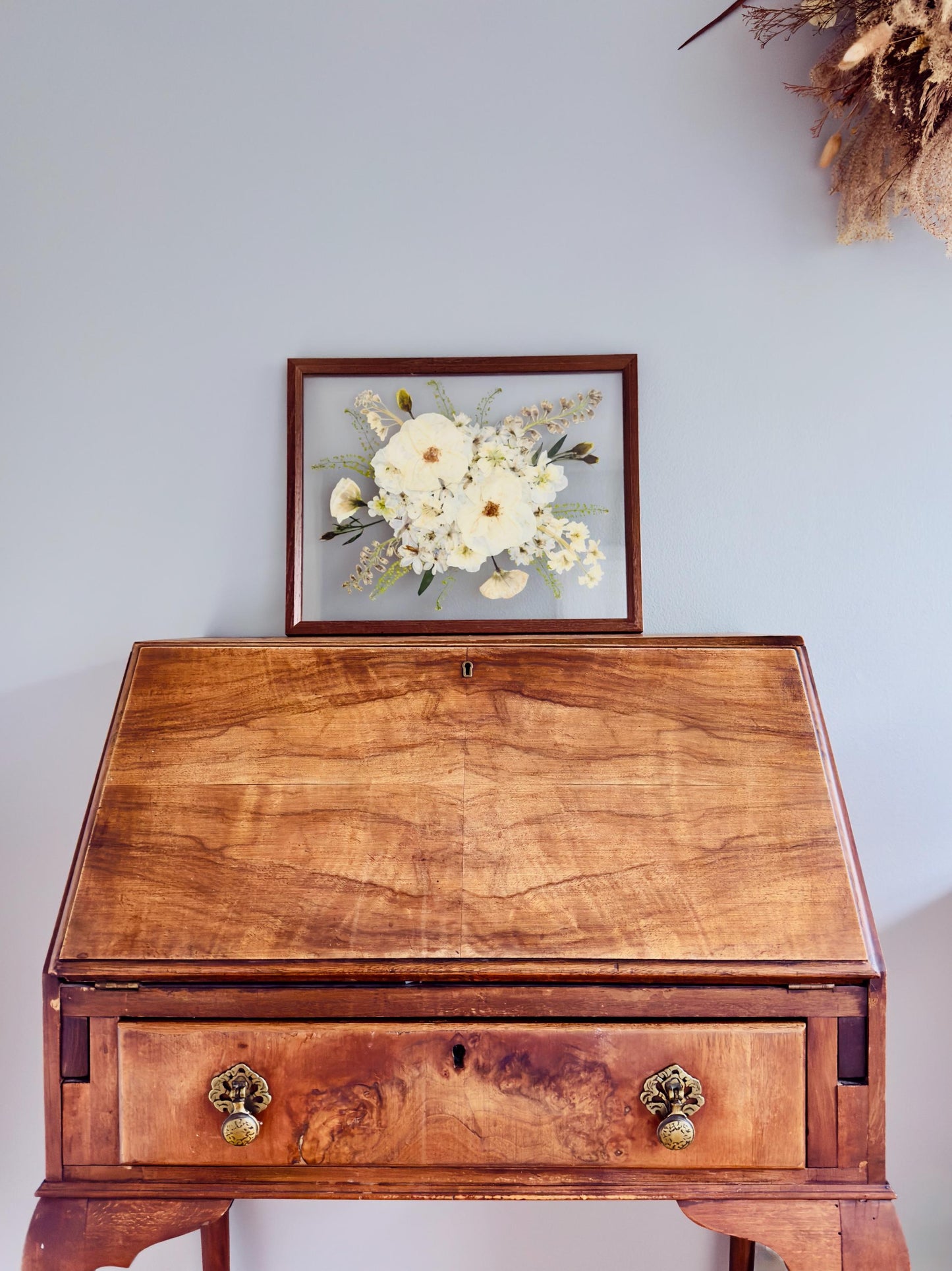 Custom Pressed Bouquet Frame - Preserved Wedding Bouquet - Floral Preservation