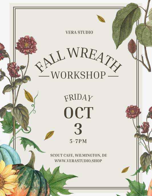 Fall Wreath Workshop at Scout Cafe